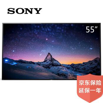 索尼（SONY）KD-55A1 55英寸 OLED 4K HDR 安卓6.0智能(néng)電視(shì) 黑色